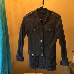 Forever 21 Military Inspired Jacket